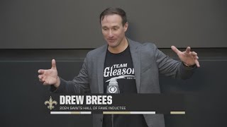 Drew Brees quest to find a fan he saw on game film for years [upl. by Adnilemreh]