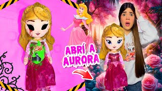 ABRI un PELUCHE de Aurora La Bella Durmiente y me dijo QUE si DUERMO no despertaré👑🟢  Ani Cat😻 [upl. by Morentz]