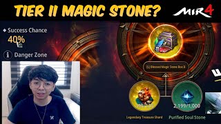 MIR4  TIER 2 MAGIC STONE GONE WRONG [upl. by Krishnah]