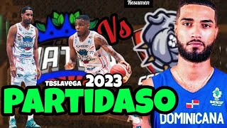 RESUMEN COMPLETO 🔴 PARTIDASO DE BALONCESTO  LA MATICA vs CAPITANES  TBS LA VEGA 2023  🔥🔥😱 [upl. by Eimarrej]