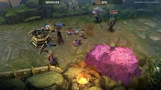 Exclusive Global Unveiling of Vainglory 5V5  Sovereign vs Rise PBE AllStars [upl. by Ayaros]