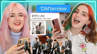 BB Trippins Leader JM talks working with ATEEZ amp why THE REAL is his favourite choreo  DMterview [upl. by Oralle157]