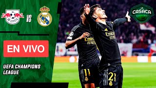 🚨 RB LEIPZIG vs REAL MADRID EN VIVO 🔥 CHAMPIONS LEAGUE  OCTAVOS DE FINAL IDA [upl. by Laohcin]