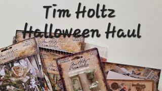 Tim Holtz Halloween Haul 2024 [upl. by Einimod]