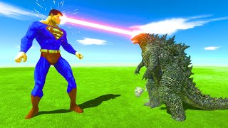 Super Man VS Godzilla Best Fight Simulator arbs [upl. by Egidius]