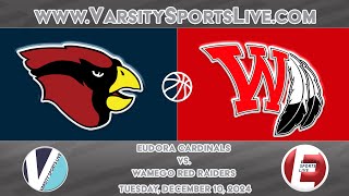 Eudora Cardinals vs Wamego Red Raiders Basketball 121024 [upl. by Renata]