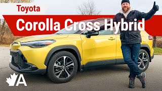 Is the TOYOTA CROSS HYBRID the ULTIMATE CANADIAN COROLLA [upl. by Ecinaj]