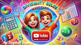 Divisibility Rules divisibilityrule divisibilitytricks education math brainboostacademy ssc [upl. by Niki880]