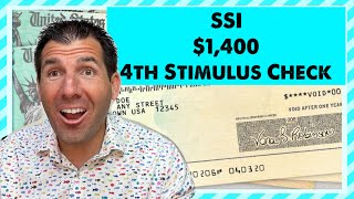 SSI 1400 4th Stimulus Check Update  Supplemental Security Income [upl. by Dedric127]