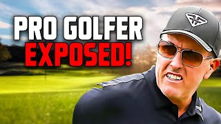 Phil Mickelson STEALING At Augusta National [upl. by Ydnih]