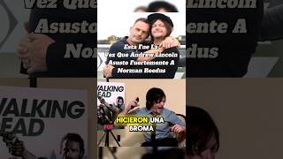 🤣¡Dato gracioso de The walking dead🤣 thewalkingdead short normanreedus andrewlincoln [upl. by Nesnar600]