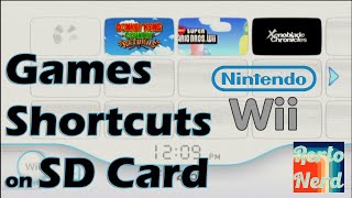 Create Shortcuts for Nintendo Wii Games on a SD Memory Card  WiiFlow  WiiModLite  Wii Crap  WAD [upl. by Norraf]