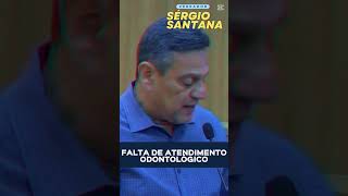 Tratamento odontológico precário na prefeitura de Santos  Vereador Sérgio Santana [upl. by Eamanna]