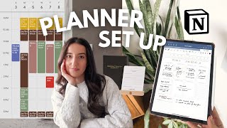 my PLANNER SYSTEM for 2024  notion setup iPad Goodnotes amp daily grind [upl. by Hoskinson]