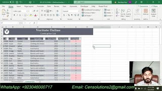 Excel Module 6 SAM End of Module Project 1  NPEX19EOM61  Veritate Online  VeritateOnline [upl. by Nnahgem631]