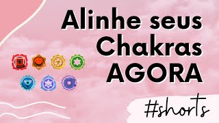 ✨ ALINHAMENTO DE CHAKRAS Fácil e Rápido ✨ [upl. by Chessa]