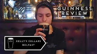 Reviewing Guinness  KELLYS CELLARS BELFAST [upl. by Anial928]