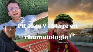 PR 5km   début du stage en rhumatologie [upl. by Relyt352]