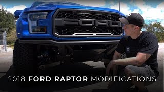 The Modifications I Chose for 2018 Ford Raptor [upl. by Colline471]