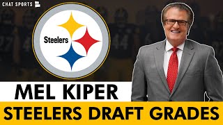 Mel Kiper’s 2023 NFL Draft Grades For The Pittsburgh Steelers [upl. by Ahsikrats]