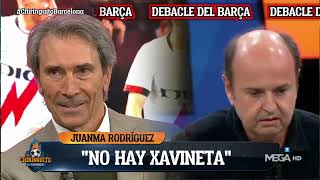 😳quot¡NO HAY XAVINETAquot Juanma Rodríguez desatado en El Chiringuito [upl. by Arhoz171]