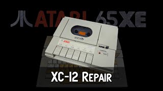 Atari 65XE restoration project part 5  XC12 Tape drive repair [upl. by Luing]