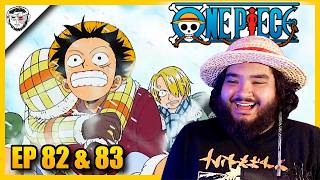 THE DRUM ISLAND AVALANCHE  First Time Watching One Piece 82 amp 83 [upl. by Tnirb69]