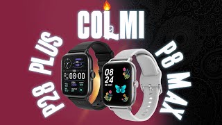 Colmi P28 Plus Vs Colmi P8 Max Smart Watch 2022  Best Comparison in 2022  Review Plaza [upl. by Amabil]