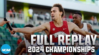 2024 NCAA DI mens outdoor track and field championships Day 1  FULL REPLAY [upl. by Attennaej496]