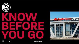 Know Before You Go  Atlanta Hawks at State Farm Arena 202425 Season [upl. by Ellinet856]