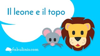 Il leone e il topo 🦁🐭 favole di esopo raccontate [upl. by Aissatsan599]