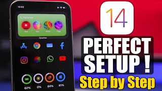 The Perfect  iOS 14 Home Screen SETUP Step by Step [upl. by Shirlie]