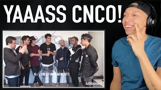 CNCO FUNNY MOMENTS PT1  English translation  REACTION [upl. by Anwad]