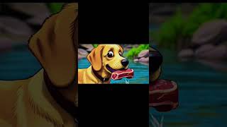 लालची कुत्ता  bait dog  cartoon facts hindi moralstories kids kidsvideo cartoon cartoons [upl. by Esiole]