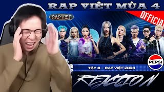 Rap Việt 2024 Tập 8  ViruSs Reaction [upl. by Gershon]