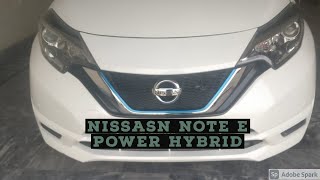 Nissan Note E Power Hybrid Radiator amp Condenser Cleaning [upl. by Elesig757]