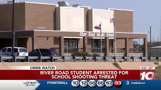 VIDEO River Road Middle School student arrested for school shooting threat [upl. by Pich]