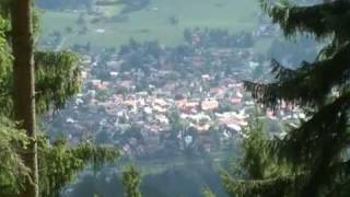 Oberammergau  Der Blick von der KolbensattelHütte [upl. by Anikes]