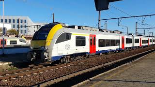 NMBSSNCB Desiro arrives in Antwerpen Berchem [upl. by Namara]