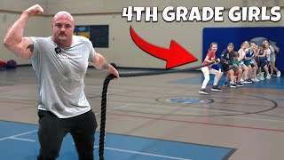 How Many 4th Graders Does it Take to Beat the Worlds Strongest Man [upl. by Eiryk818]