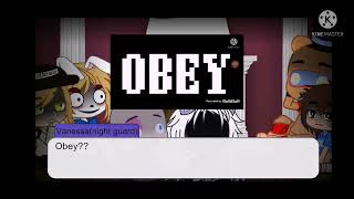 Fnaf security breach react to vanessa memes crédits of the memes Channels in the description [upl. by Rolyak491]