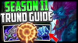 How to play Trundle Jungle amp Carry  Best BuildRunes  Trundle Guide Season 11  League of Legends [upl. by Maggee]