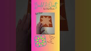 Build A Quilt  8pt Star Block shorts buildaquilt sewincommon patchwork quiltblocks quilting [upl. by Shiverick]