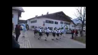 Unsinniger Donnerstag Mittenwald 27022014 [upl. by Nylekcaj500]