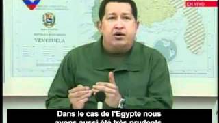 Chavez et les révoltes dans le monde arabe [upl. by Rossing9]