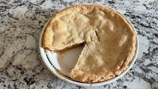 Great flavor Peach Pie [upl. by Haden]