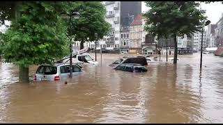 VERVIERS inondation 2021 Вервье наводнение 15072021 [upl. by Steffie215]