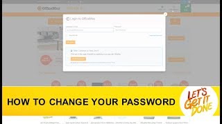 Changing Your Password on OfficeMax Website [upl. by Marienthal861]