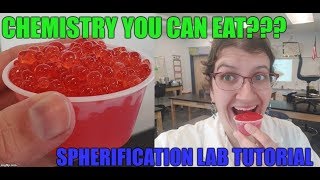 Molecular Gastronomy Spherification Lab [upl. by Reppart673]