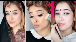 Faby latest musically videosfaby makeup artist trending tik tok video [upl. by Marne]